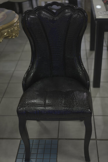 Crocodile Leather Chair