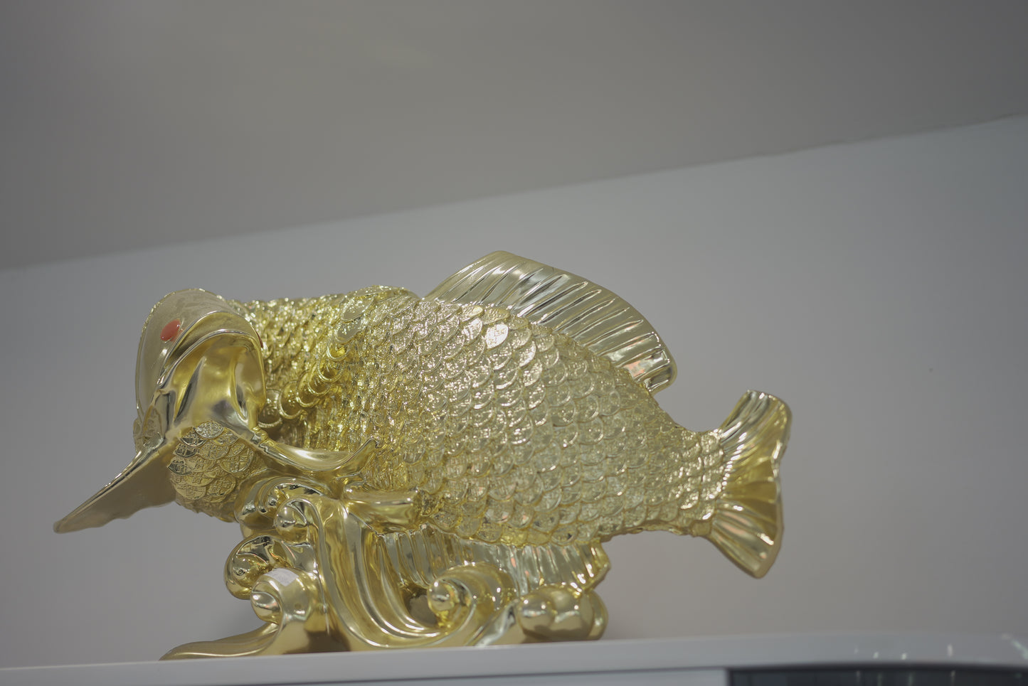 Golden Fish Home Decor Table Decor