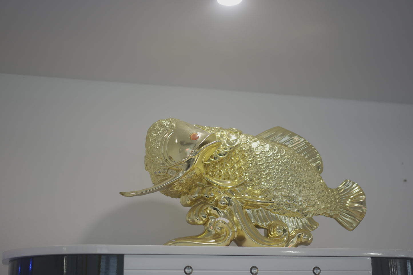 Golden Fish Home Decor Table Decor