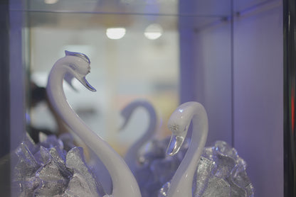 Multiple Color Swan Decor