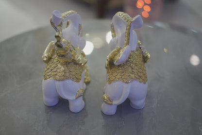 Golden Elephant with Treasure