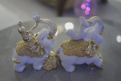 Golden Elephant with Treasure