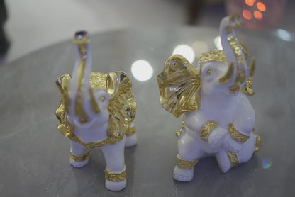 Golden Elephant with Treasure