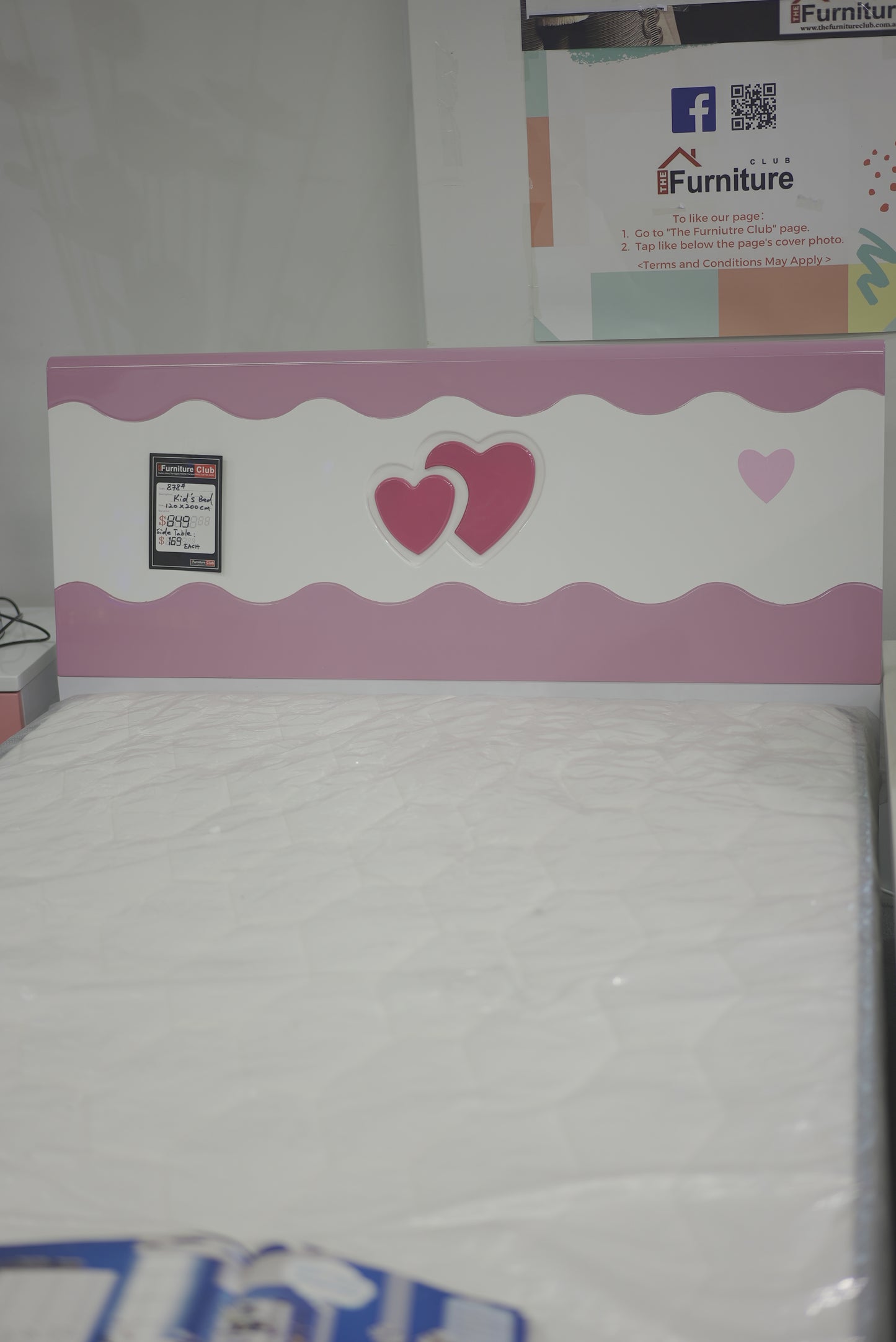 Girl Bed Double Heart