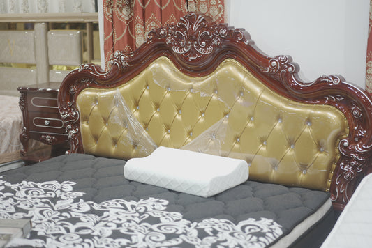 Brown Vintage Leather Bed King Size