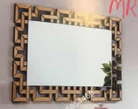 Golden Frame Mirror