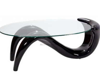 Wave Glass Coffee Table