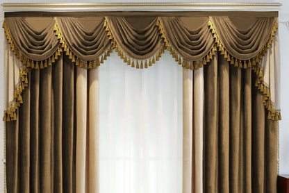 Curtain Valance (Free Track Free Installation)