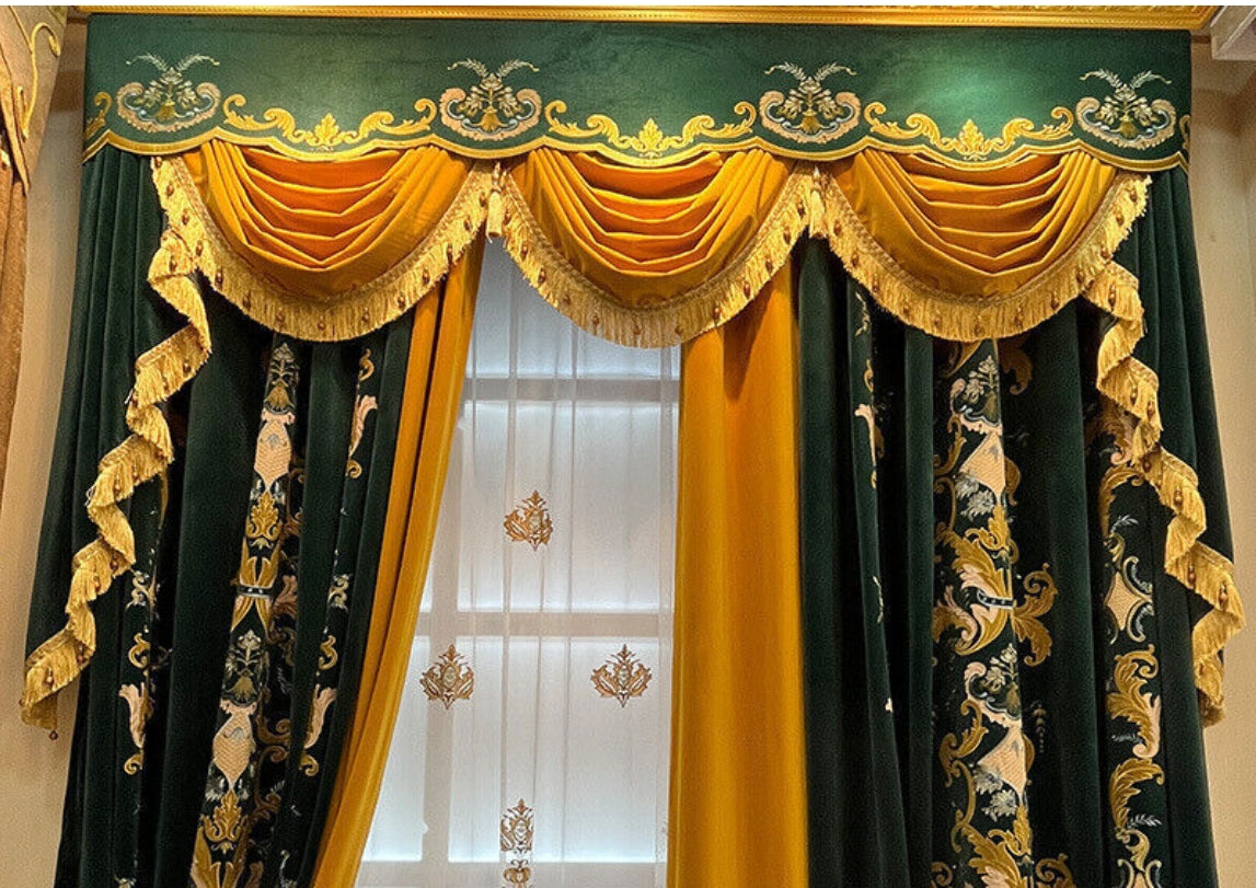 Curtain Valance (Free Track Free Installation)