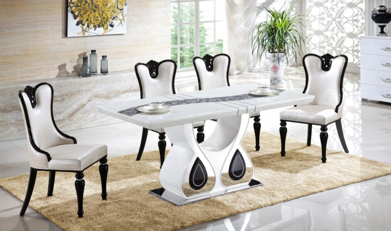 White Marble Dinning Table