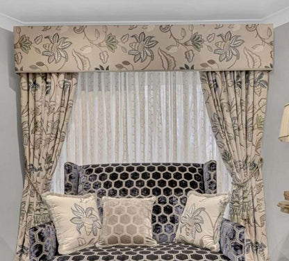 Curtain Black Out Sheer Main Fabric (Free Track Free Installation)