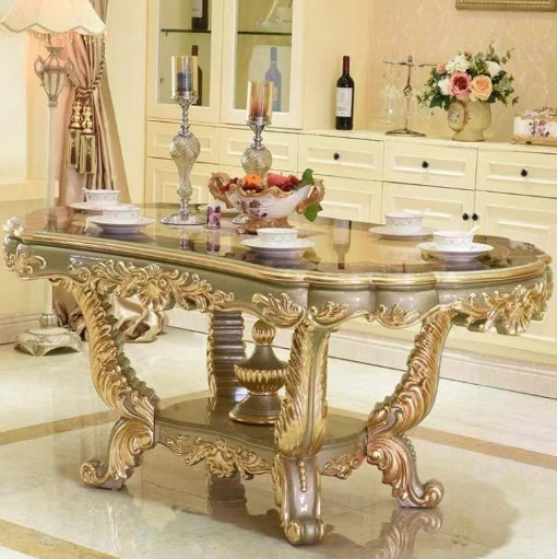 Golden Vintage Dinning Table