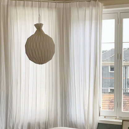 Curtain Sheer Premium X28 Sheer Extra Thick for Privacy (Free Track Free Installation)