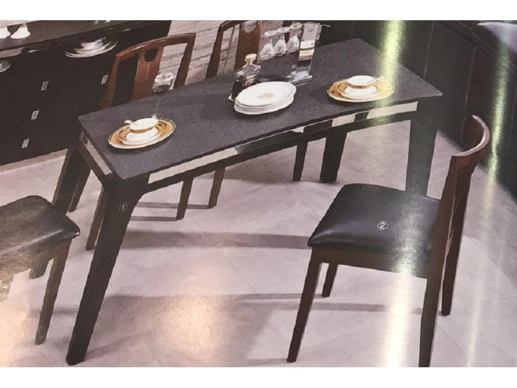 Dining table(180*100cm，火烧石)